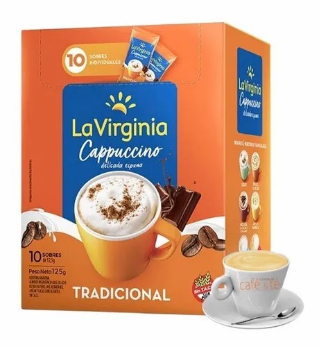 CAFE LA VIRGINIA CAPUCCINO TRADICIONAL-SAQUITO