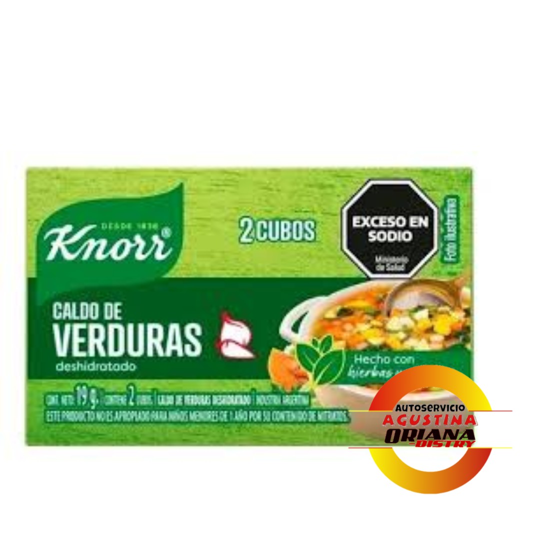 CALDO X2 KNORR VERDURA