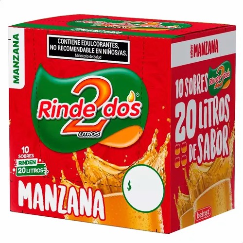 JUGO RINDE DOS CAJA X 10U