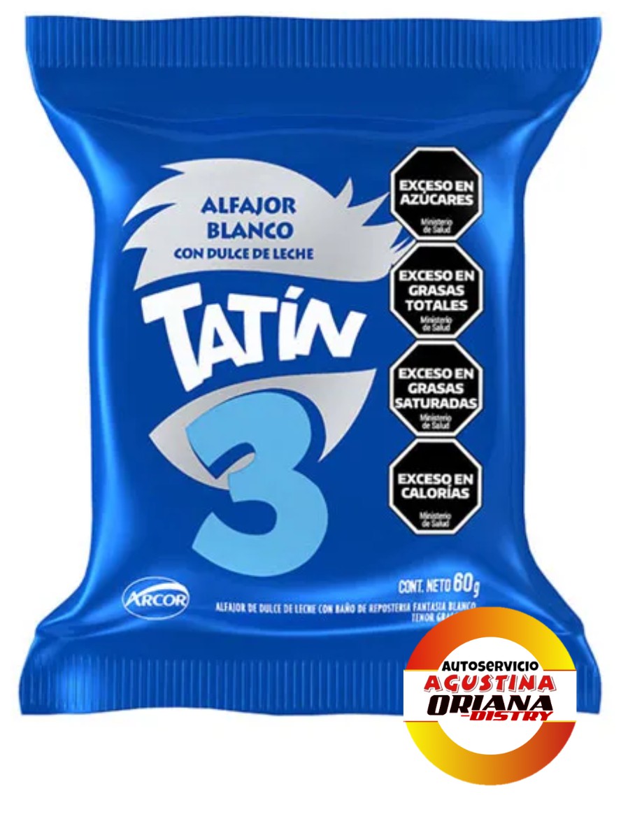 ALFAJOR TATIN TRIPLE BLANCO