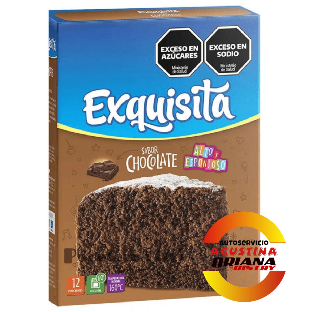 BIZCOCHUELO 540G EXQUISITA CHOCO