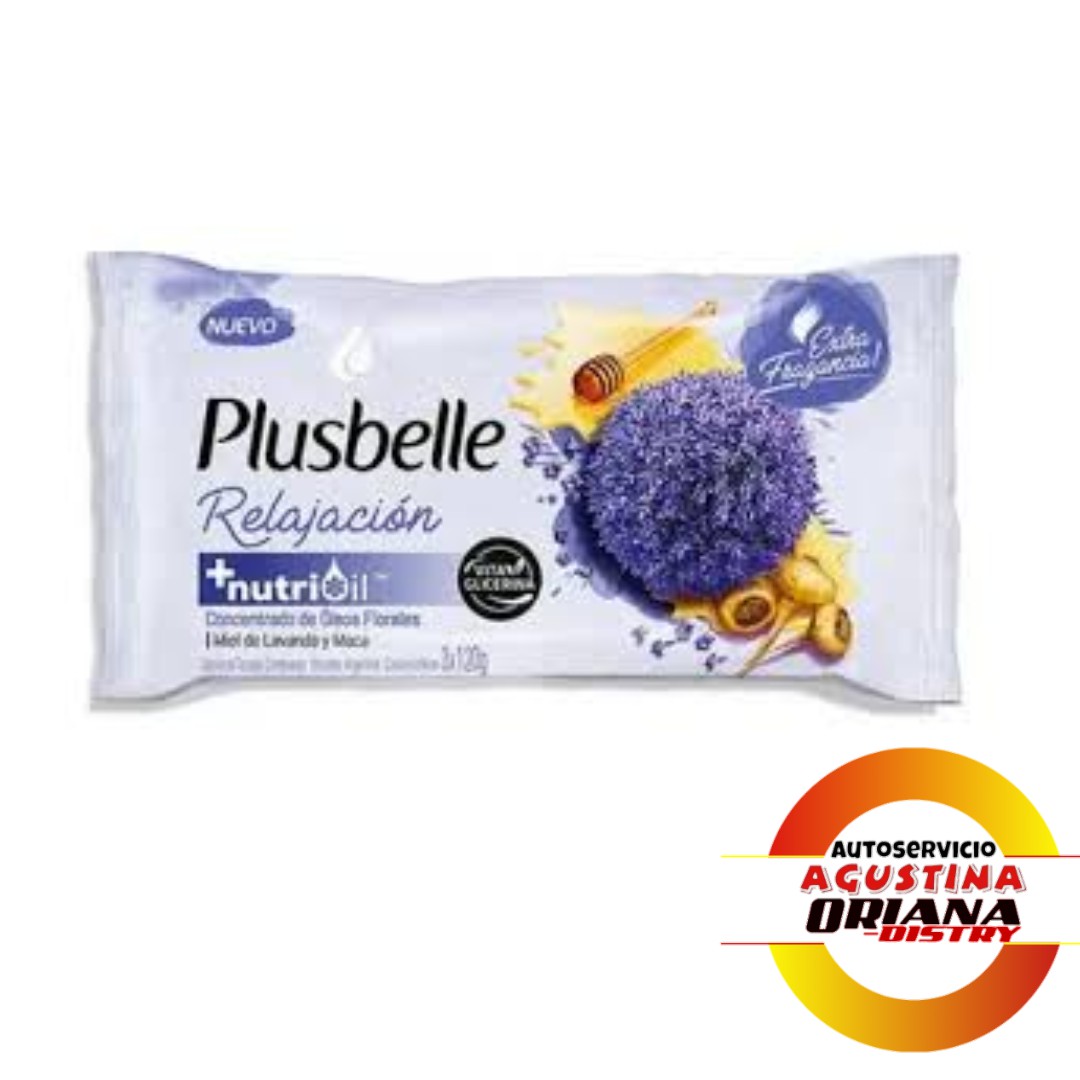 JABON PLUSBELLE X3 LAVANDA