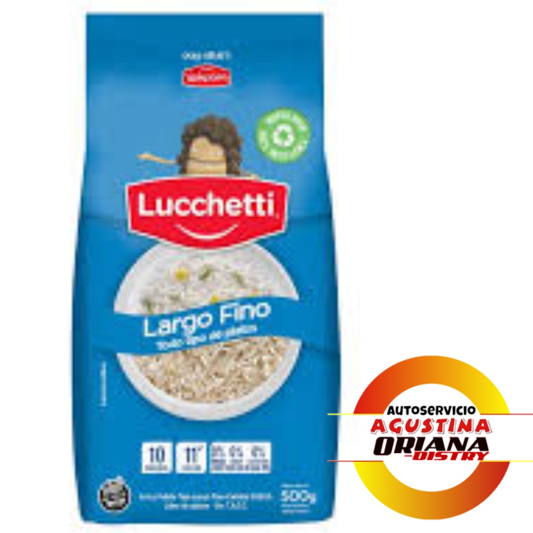 ARROZ 500G LUCCHETTI LARGO FINO