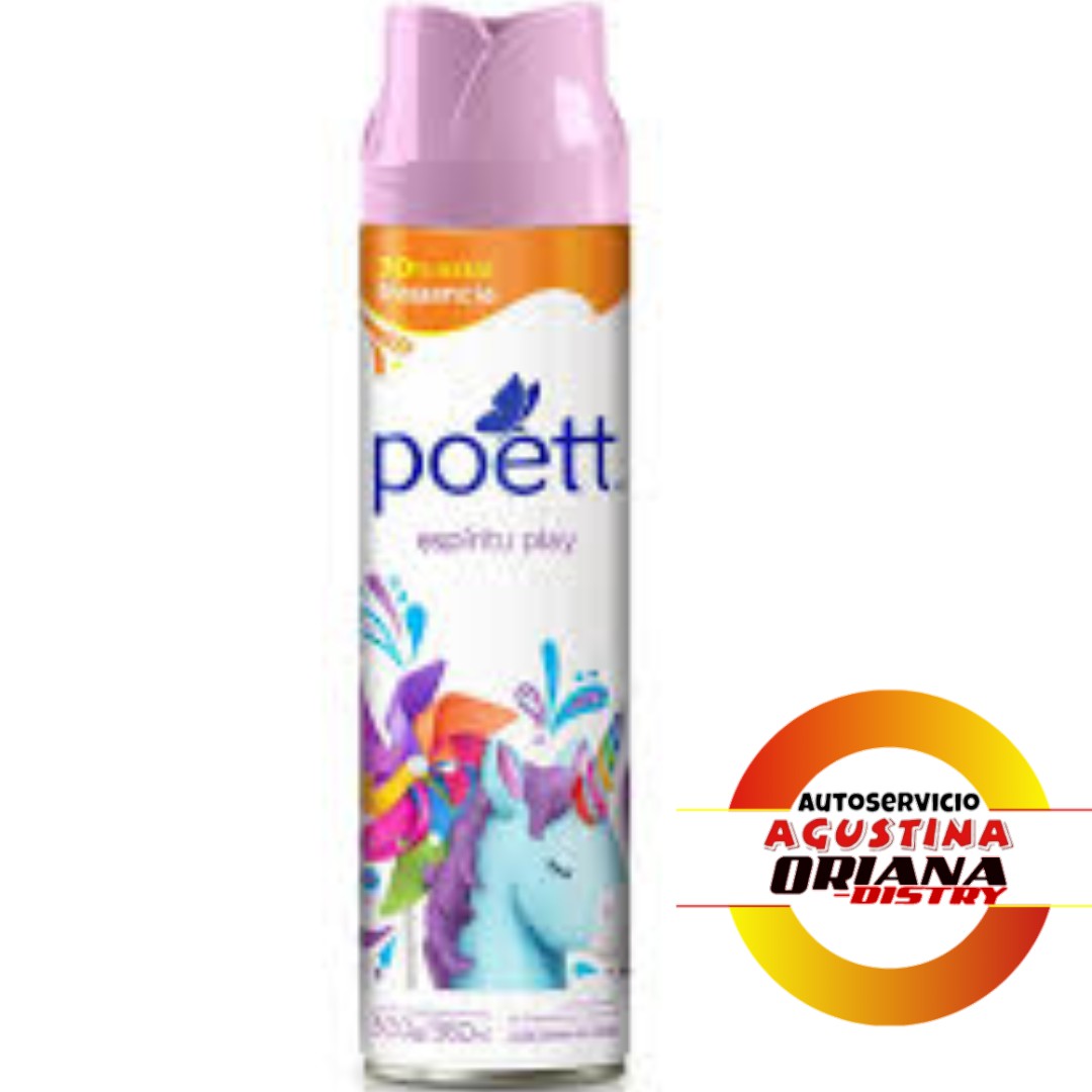 POETT AEROSOL 360ML ESPIRITU PLAY