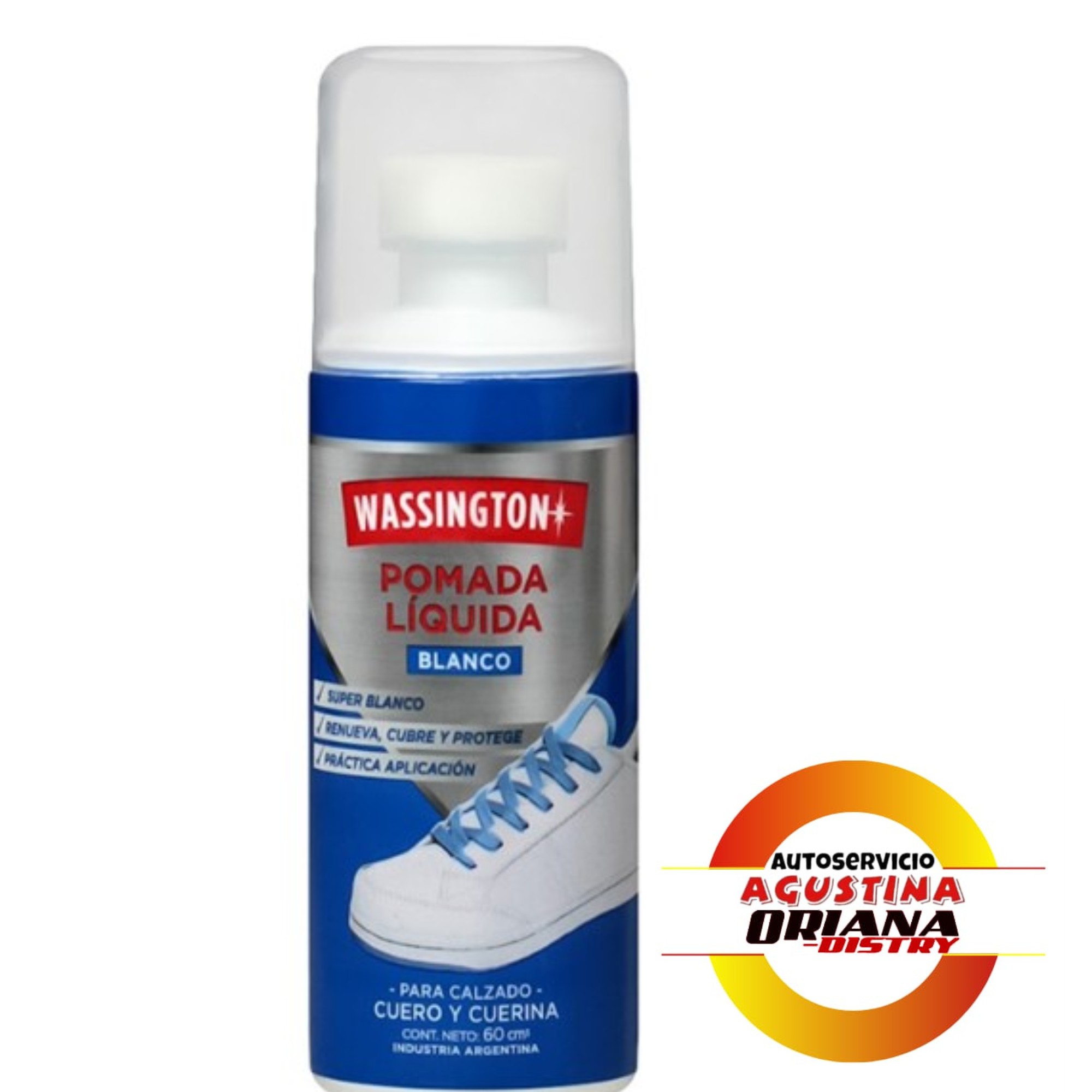 POMADA LIQ BLANCA 60ML WASSINGTON