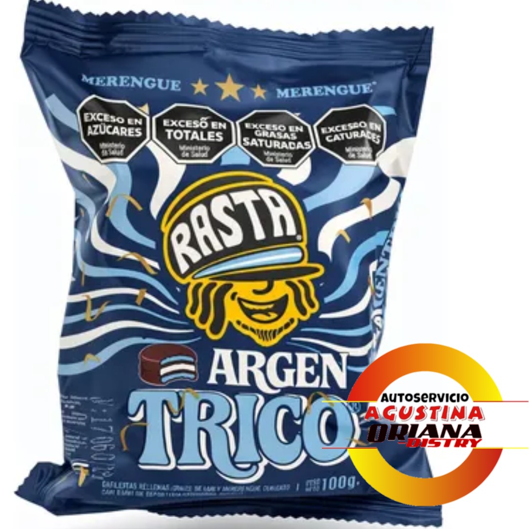 ALFAJOR RASTA TRIPLE ARGENTRICO
