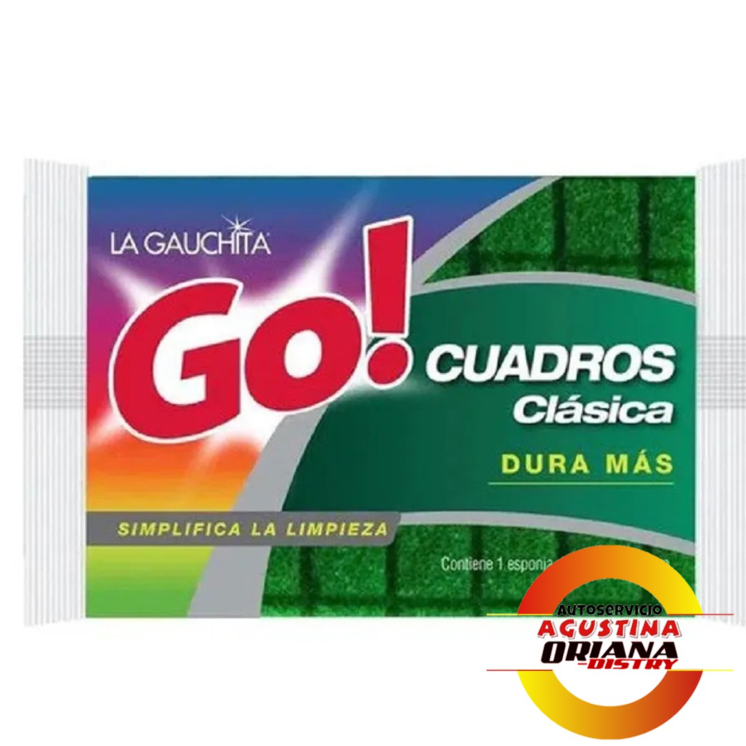 ESPONJA GO! CUADROS CLASICA