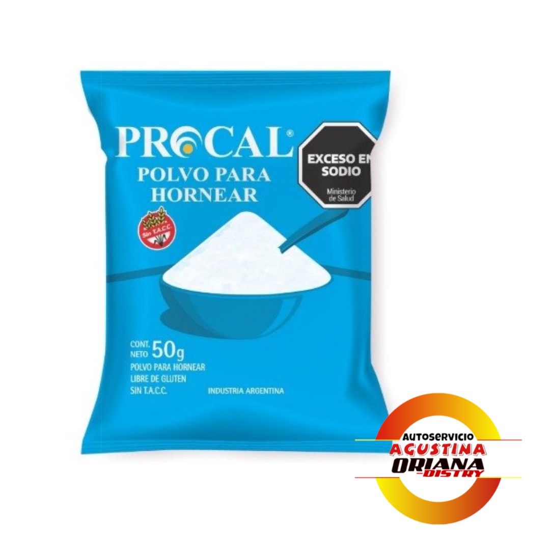 POLVO P/ HORNEAR PROCAL 50G