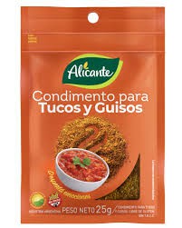 CONDIMENTO PARA TUCO Y GUISO ALICANTE