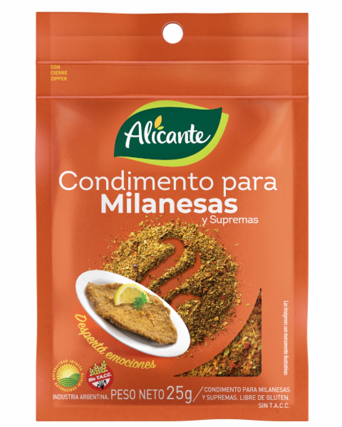 CONDIMENTO MILANESA ALICANTE