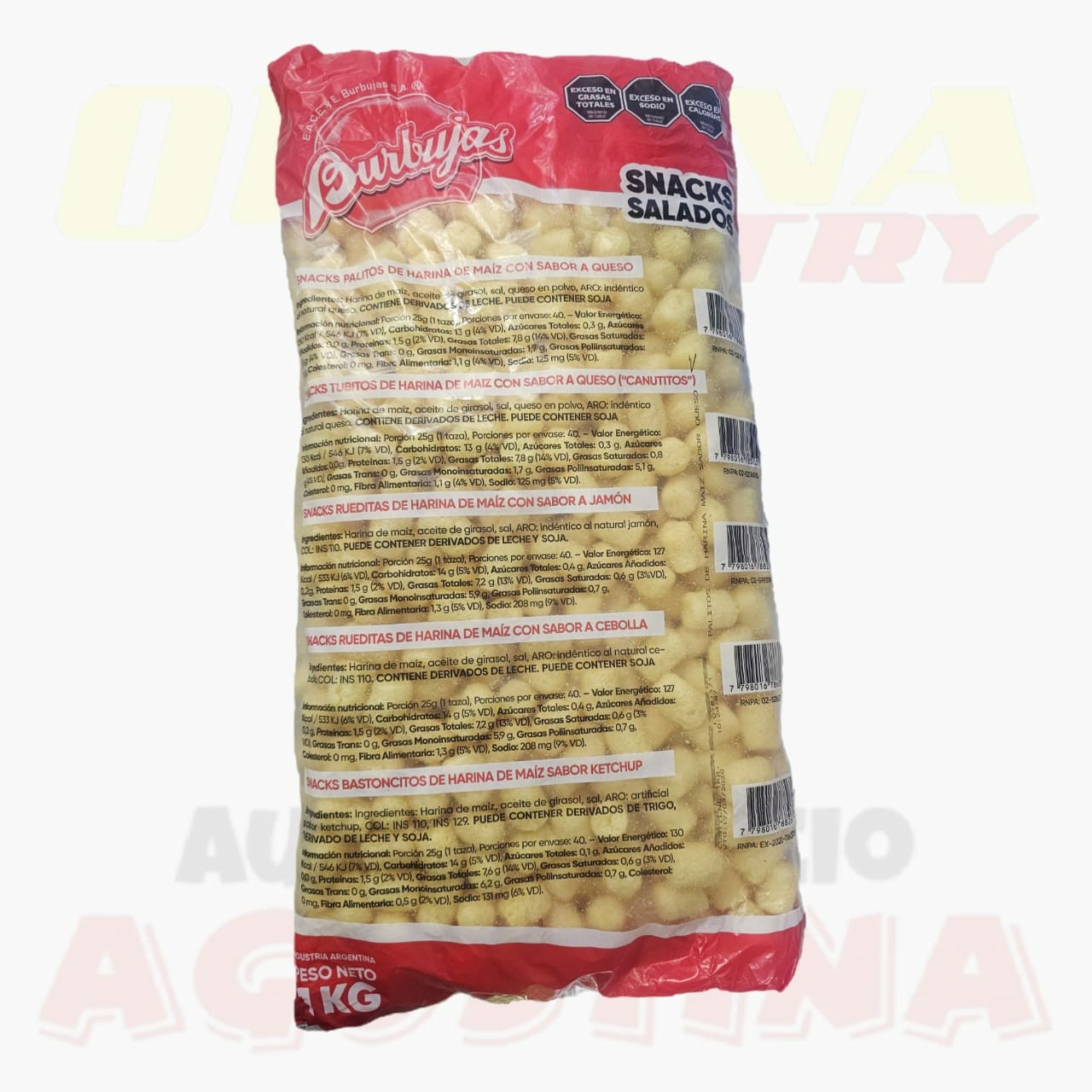 BURBUJAS 1KG CHISITO