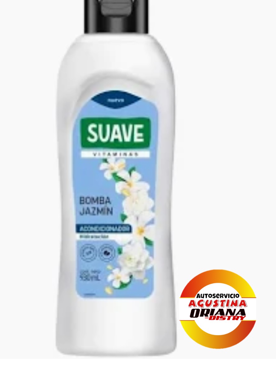 ACONDICIONADOR 1L SUAVE BOMBA JAZMIN