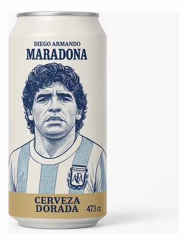 CERVEZA 473ML MARADONA LATA