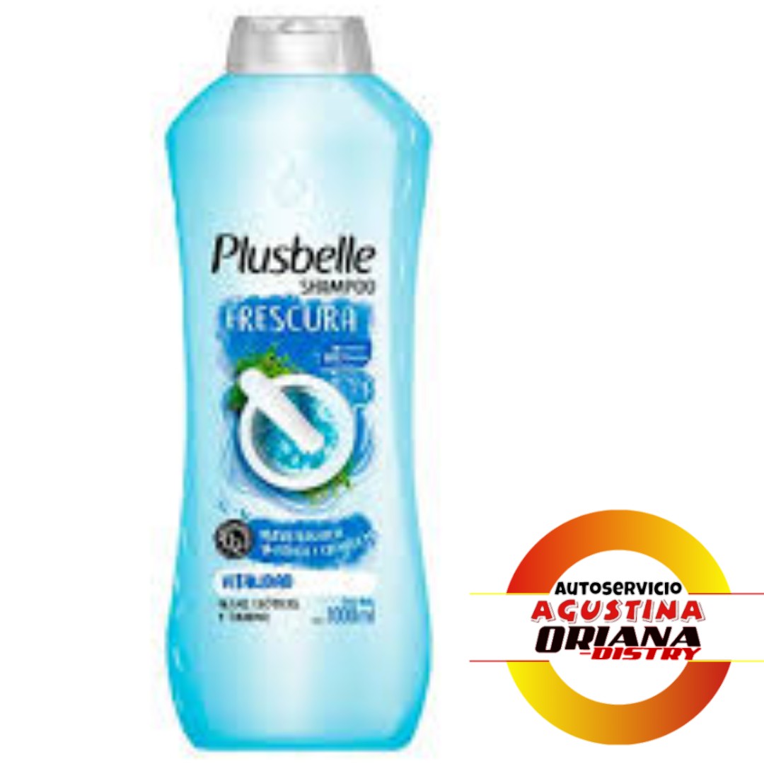 SHAMPOO PLUSBELLE FRESCURA 1L