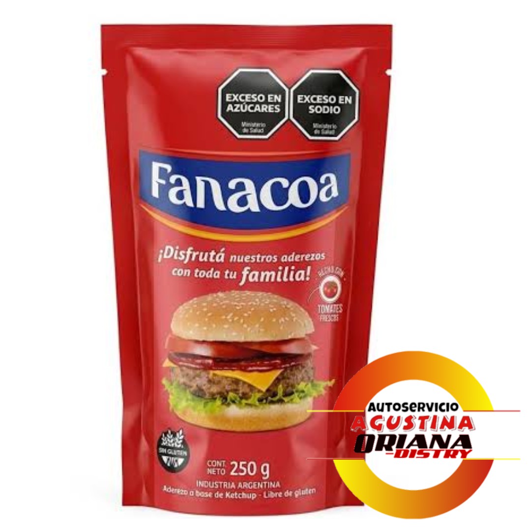 FANACOA KETCHUP 250G