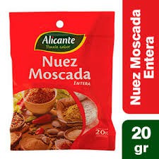 CONDIMENTO NUEZ MOSCADA EN GRANO ALICANTE