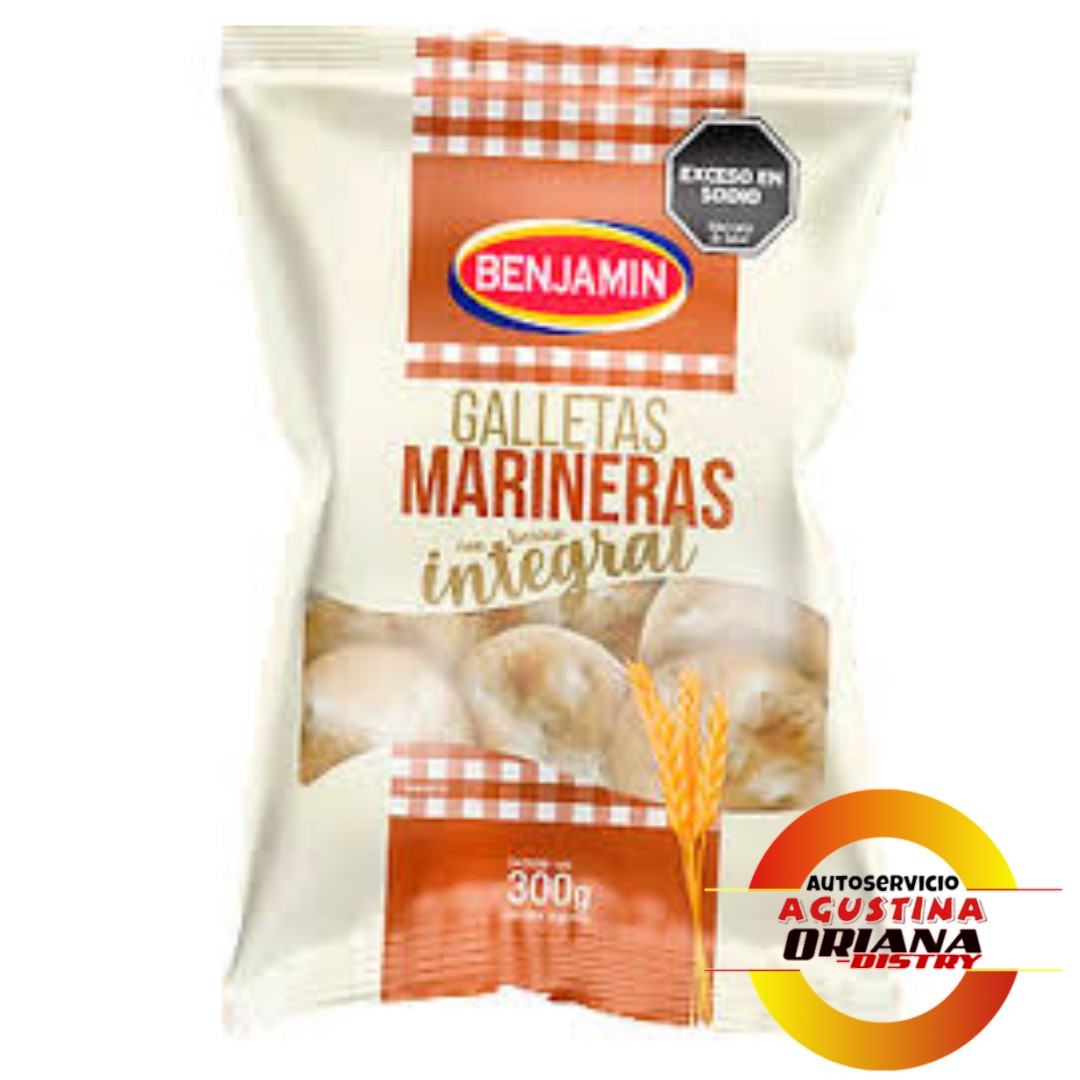 GALLETITAS MARINERAS 300G BENJAMIN INTEGRAL