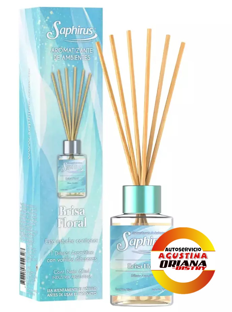 SAPHIRUS AROMATIZANTE VARILLA BRISA FLORAL 60ML