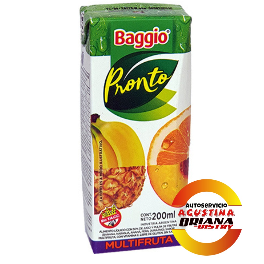JUGO BAGGIO 200ML