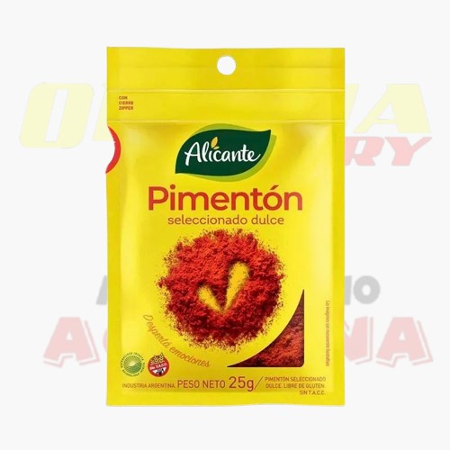 CONDIMENTO PIMENTON 25G ALICANTE