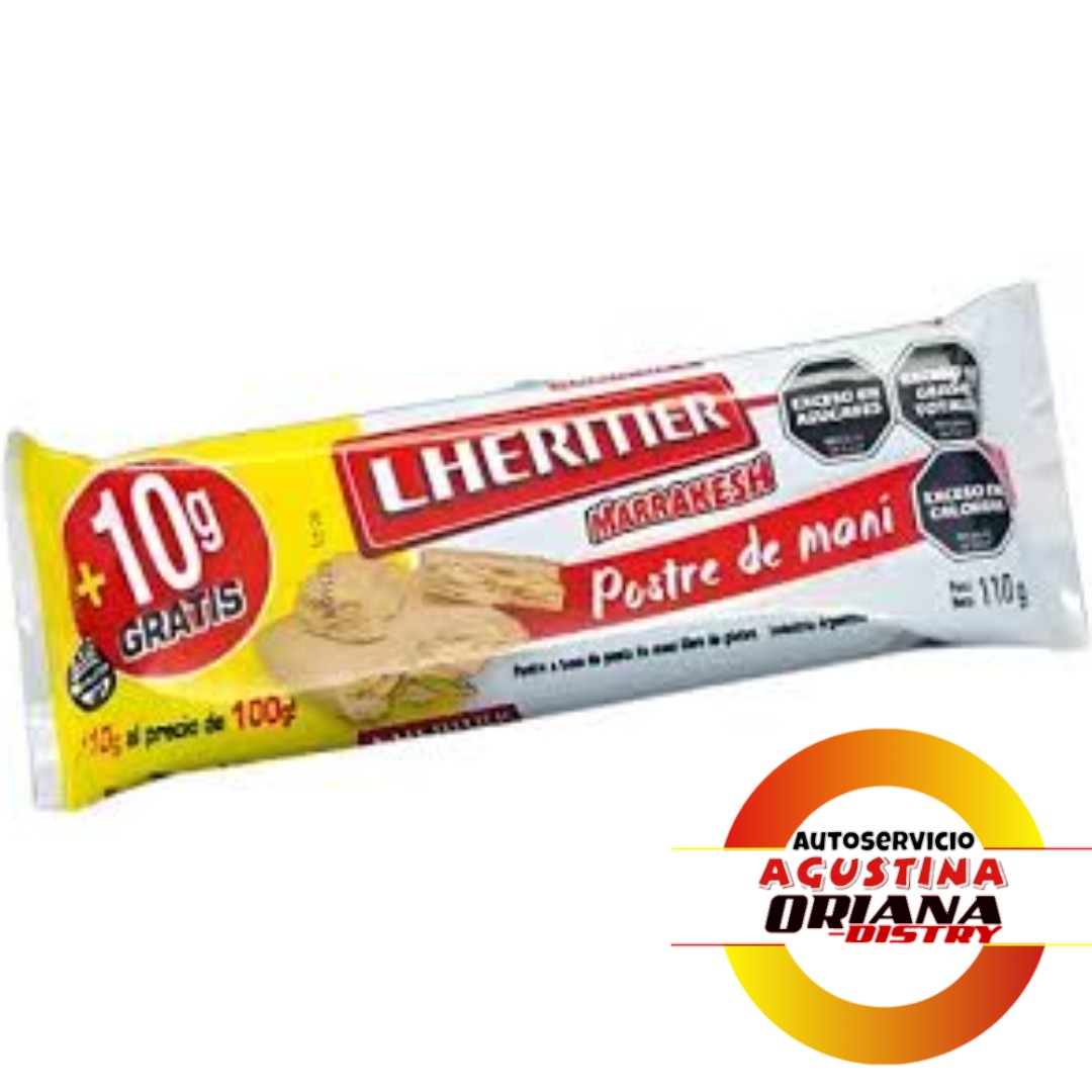 POSTRE DE MANI LHERITIER 110G