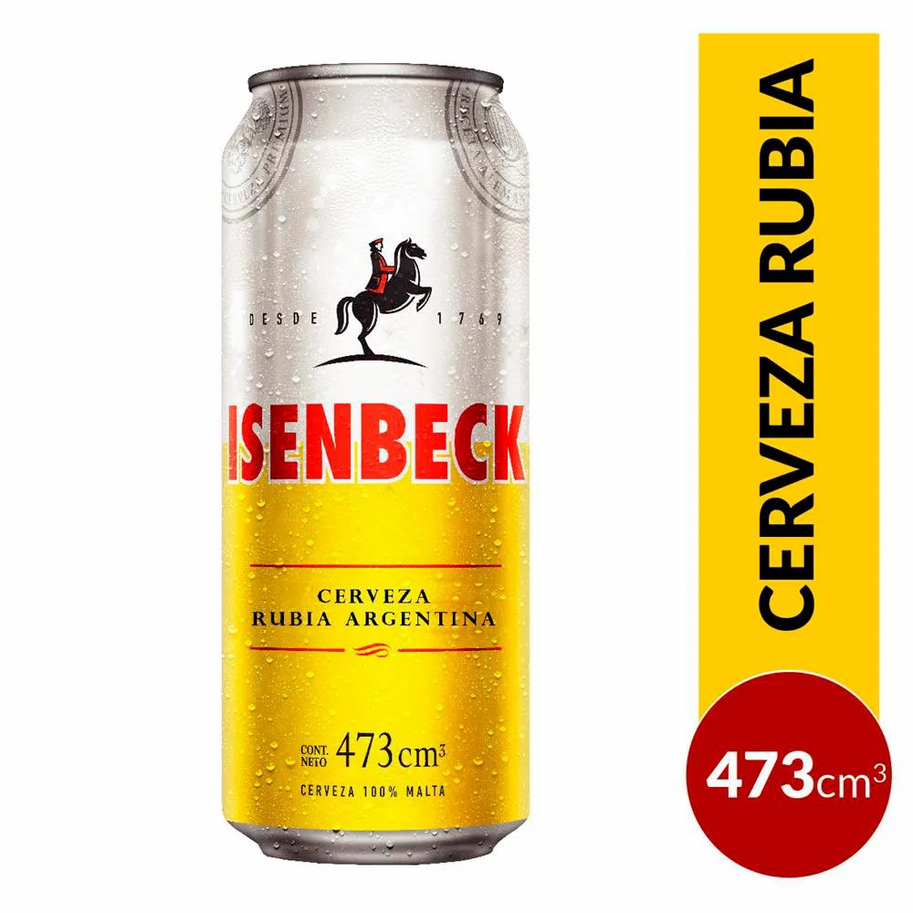 CERVEZA 473ML ISENBECK