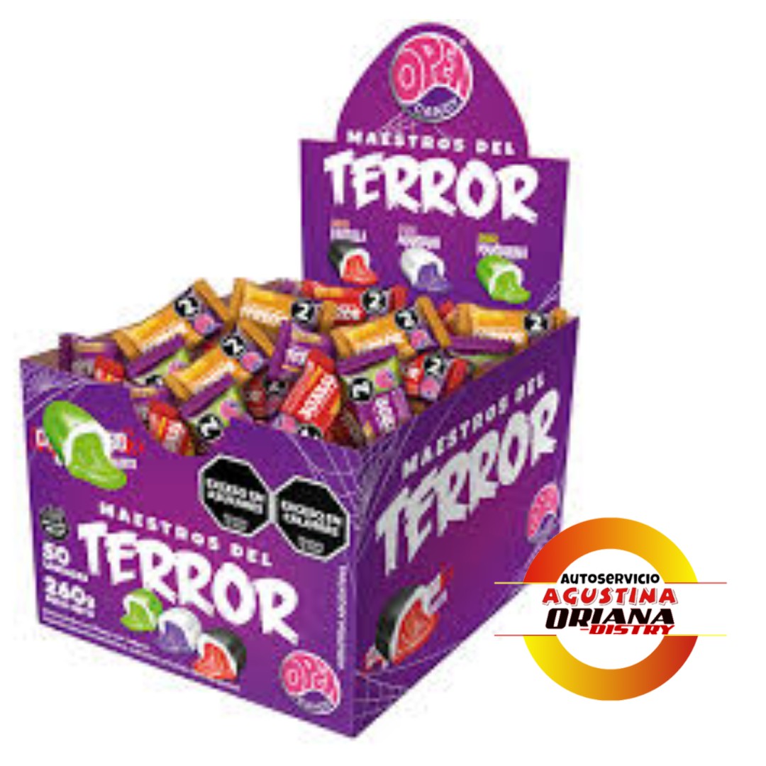 CHICLE MAESTRO DEL TERROR 50U