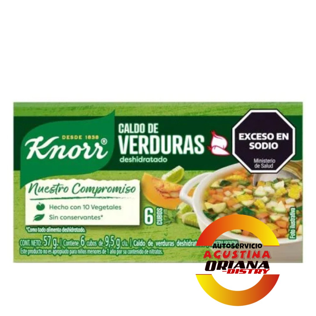 CALDO X6 KNORR VERDURA