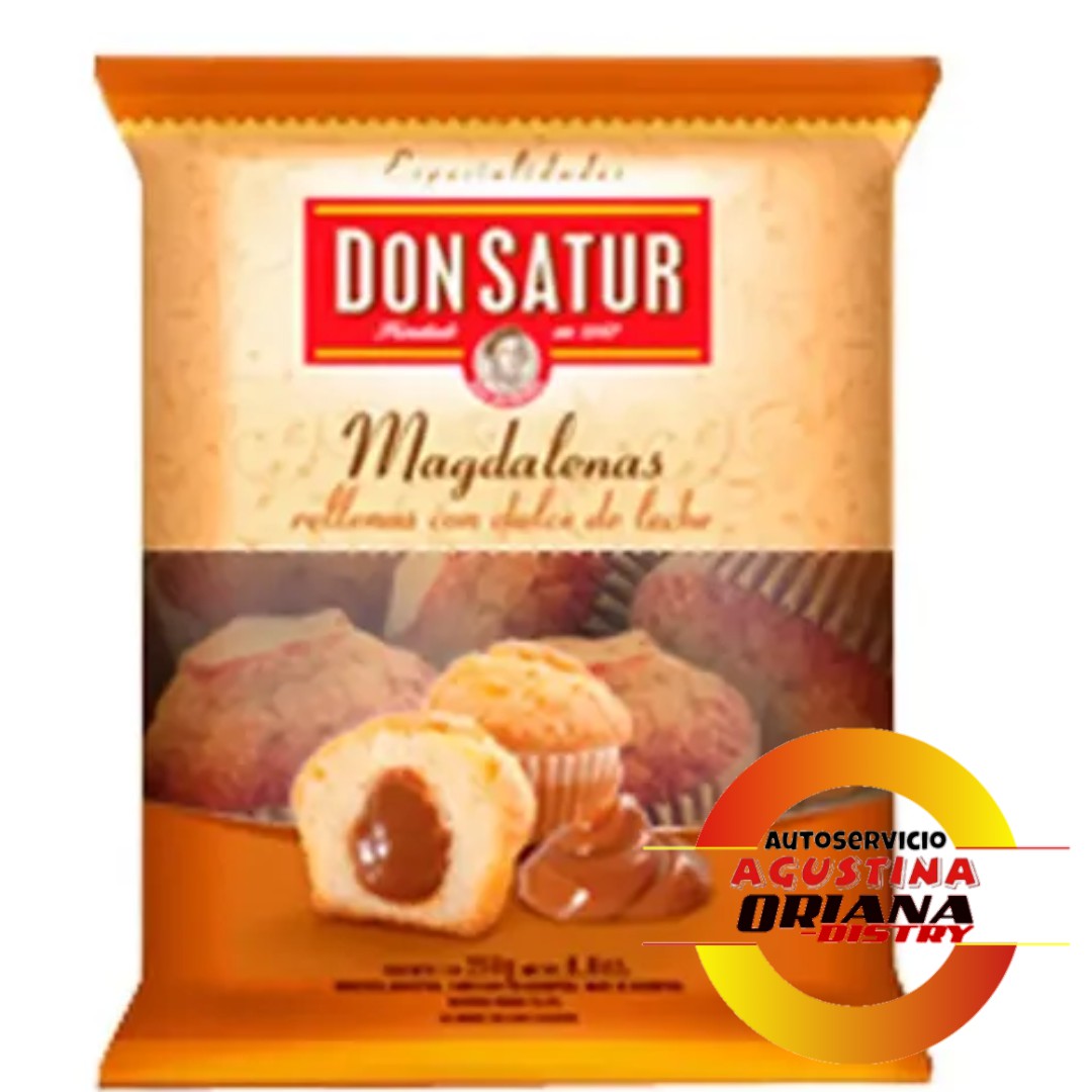 GALLETITAS MAGDALENAS DON SATUR 220G DULCE DE LECHE