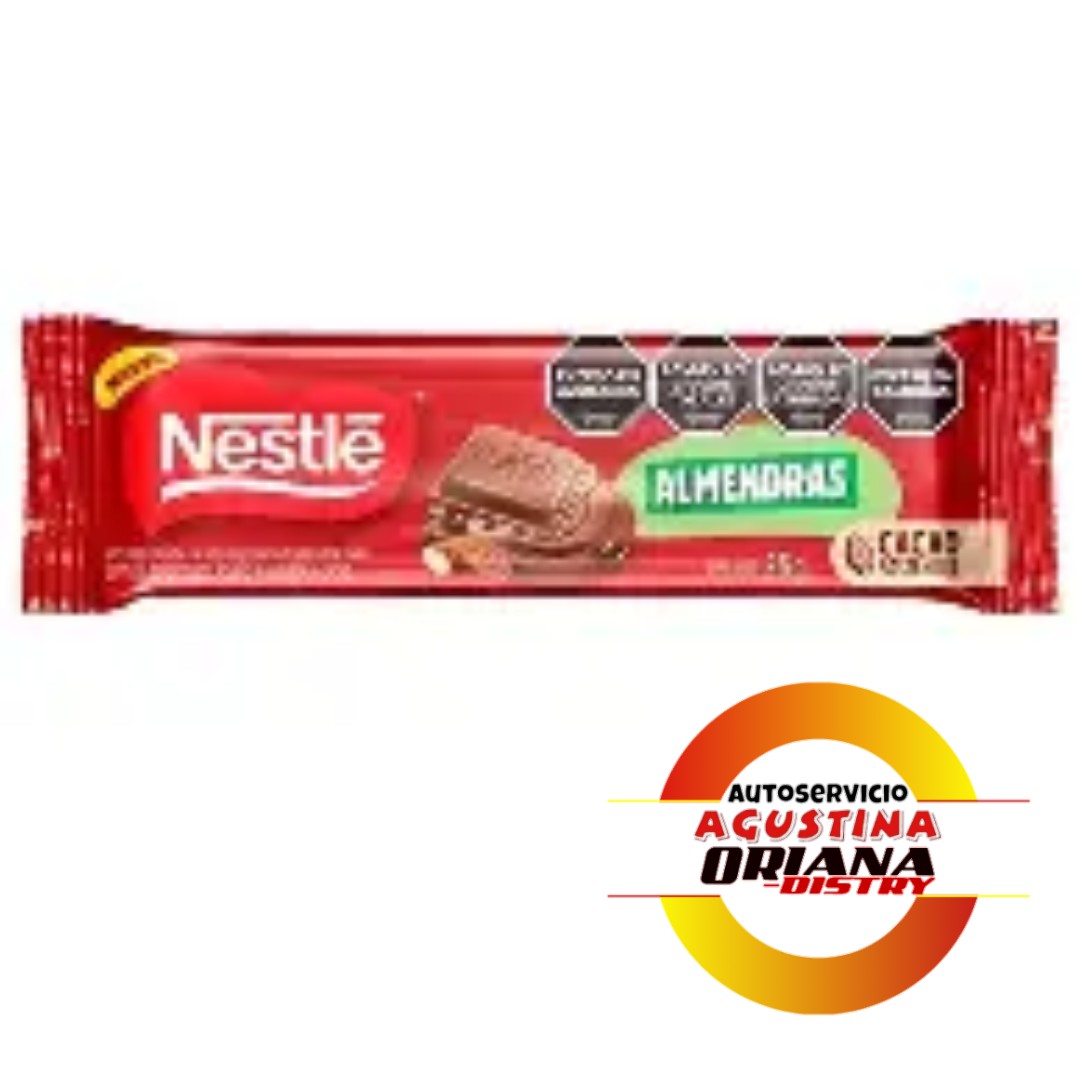 CHOCOLATE NESTLE 90G ALMENDRAS