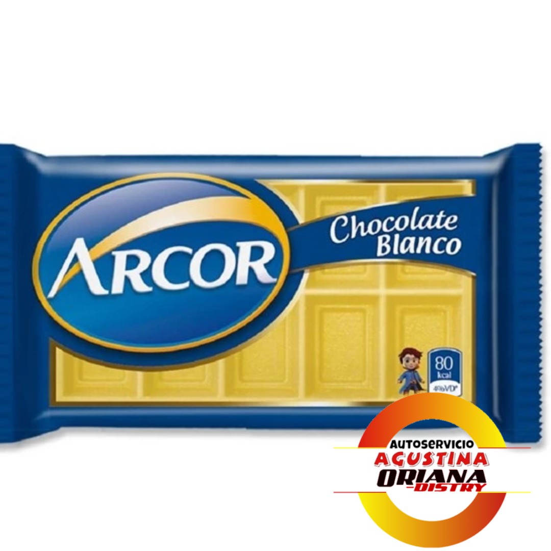 ARCOR CHOCOLATE BLANCO 25 G