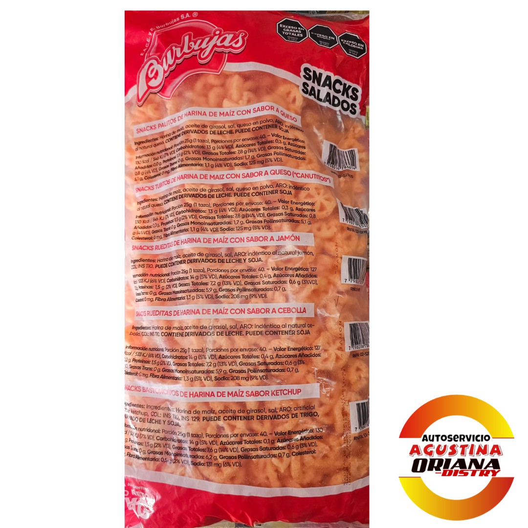 BURBUJAS 1KG JAMCITO/BASTINCITOS