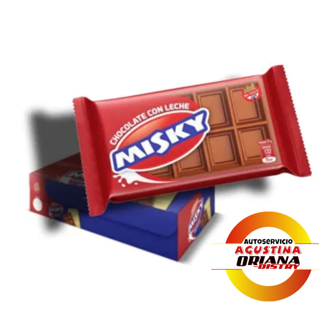 CHOCOLATE MISKY X1 25G NEGRO