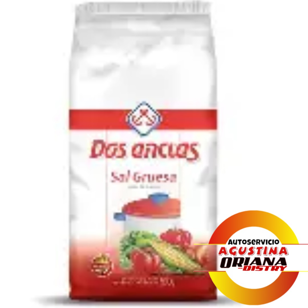 SAL GRUESA DOS ANCLAS PAQ 500G