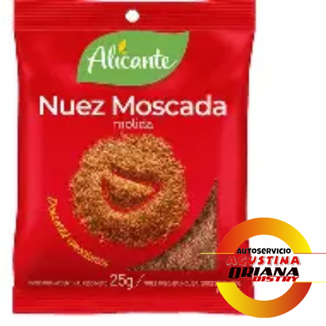 CONDIMENTO ALICANTE NUEZ MOSCADA EN GRANO