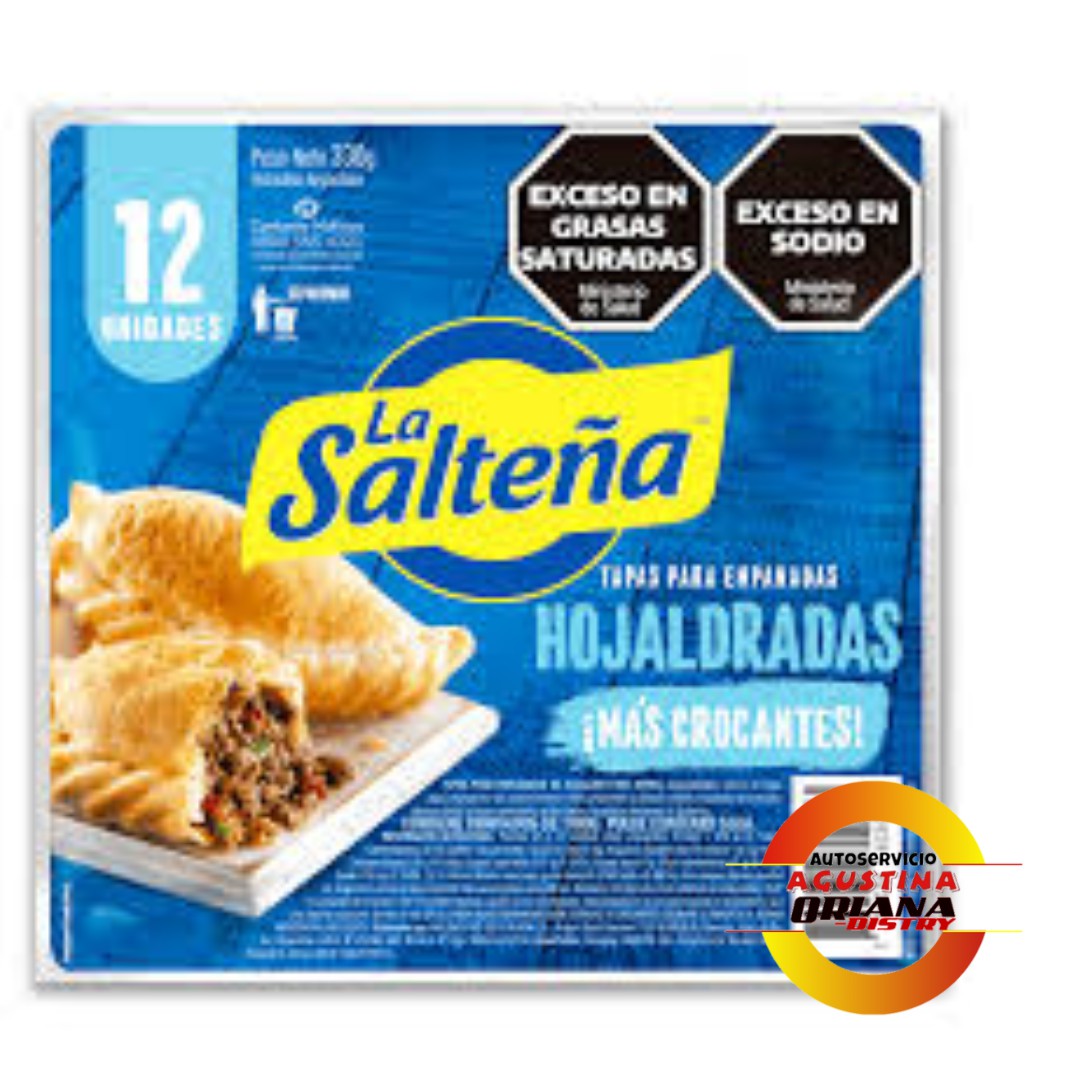 TAPA DE EMPANADAS LA SALTEÑA HOJALDRE