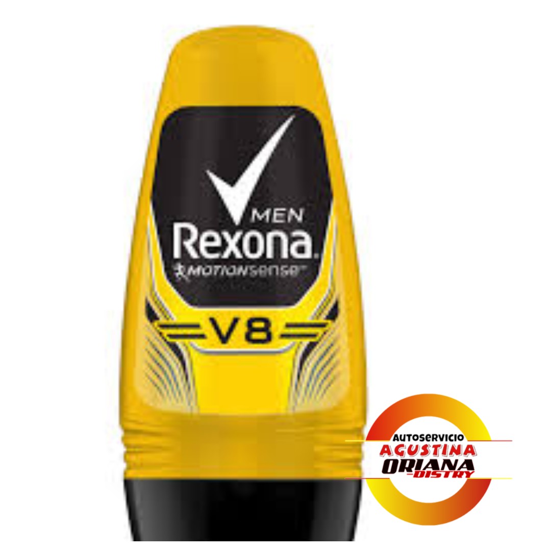DESODORANTE REXONA V8 50ML BOLILLA