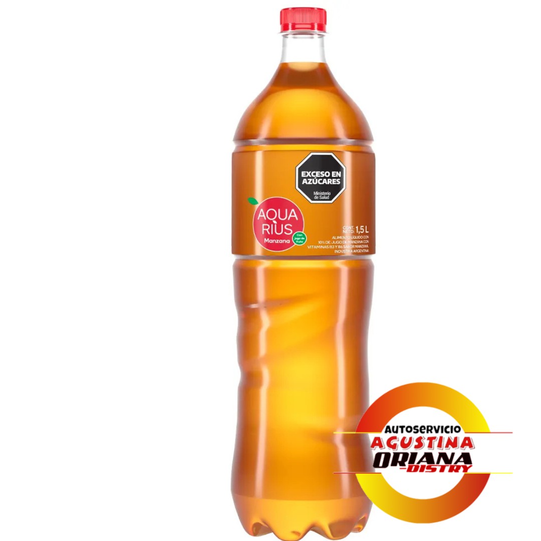 AQUARIUS 1,5ML MANZANA