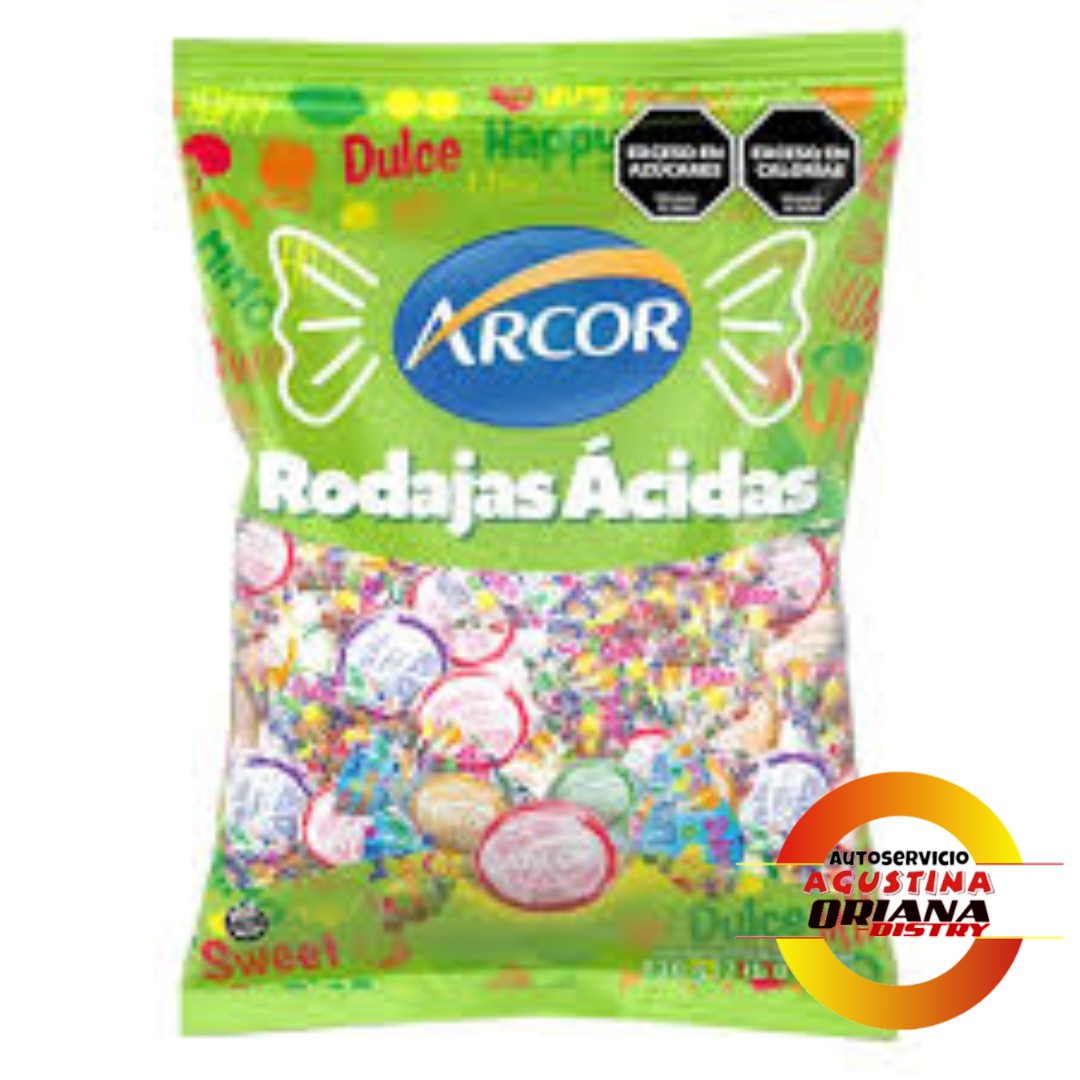 CARAMELOS RODAJAS ACIDAS