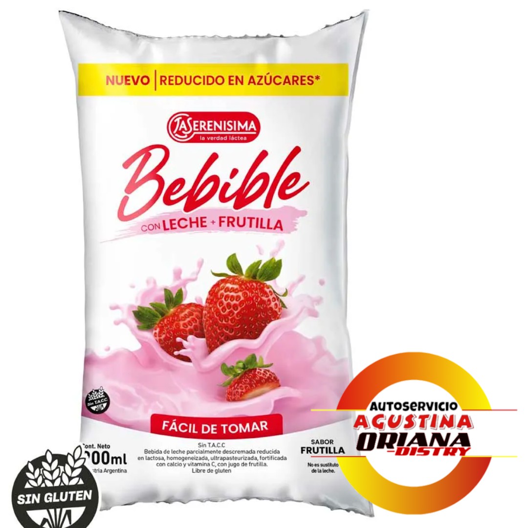 YOGUR SERENISIMA C/LECHE 900G FRUTILLA