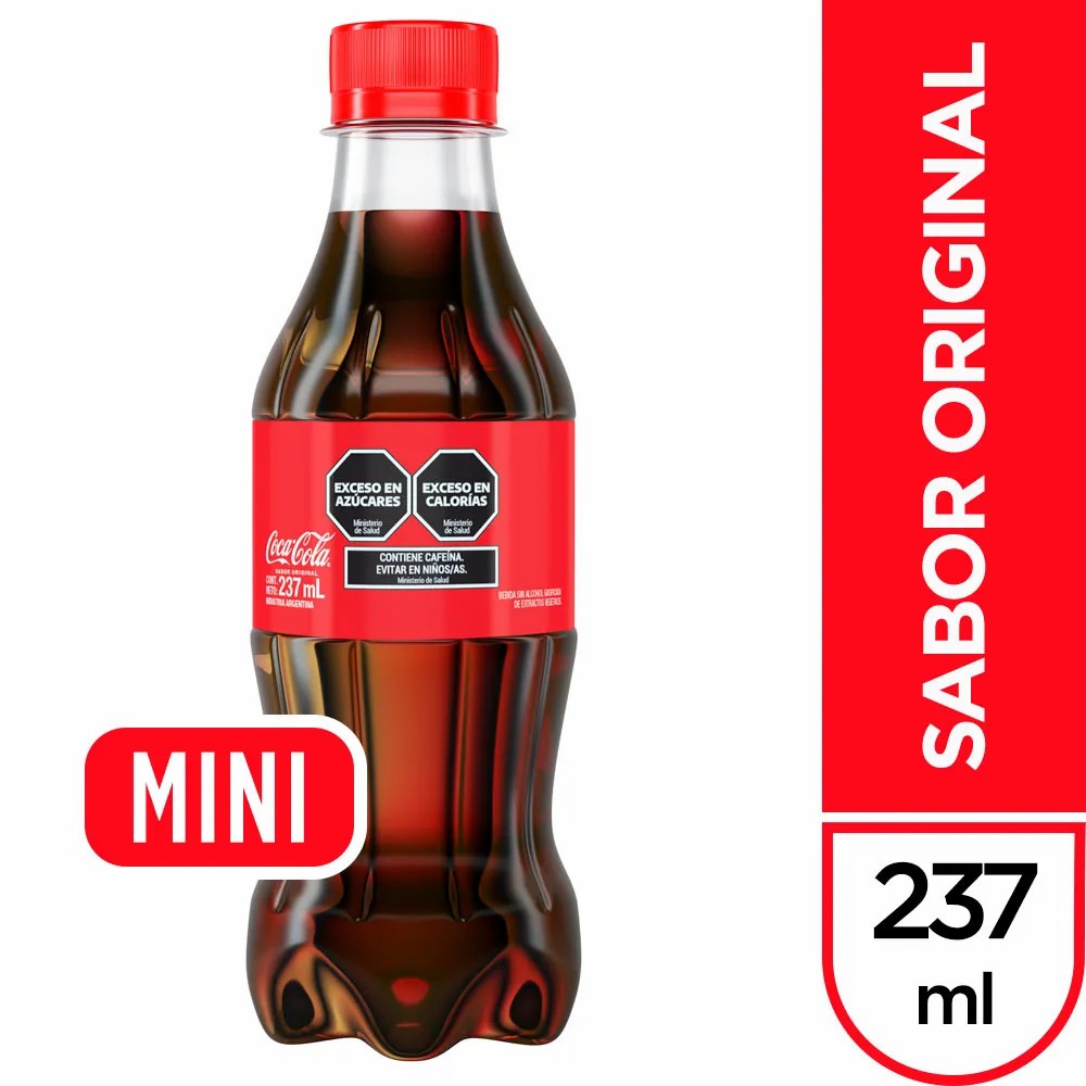 COCA COLA 237ML PLASTICO