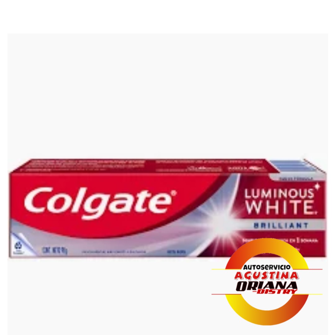 DENTRIFICO 70G COLGATE LUMINOUS WHITE