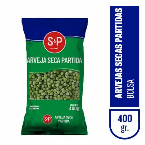 ARVEJA 400G S&P
