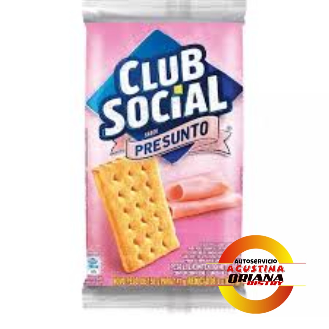 GALLETITAS CLUB SOCIAL 144G JAMON