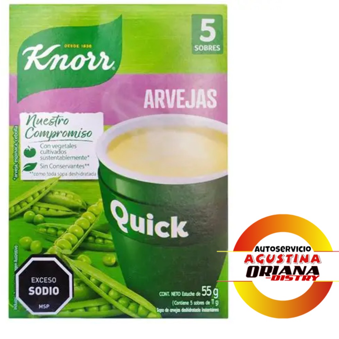 KNORR QUICK X5 ARVEJAS