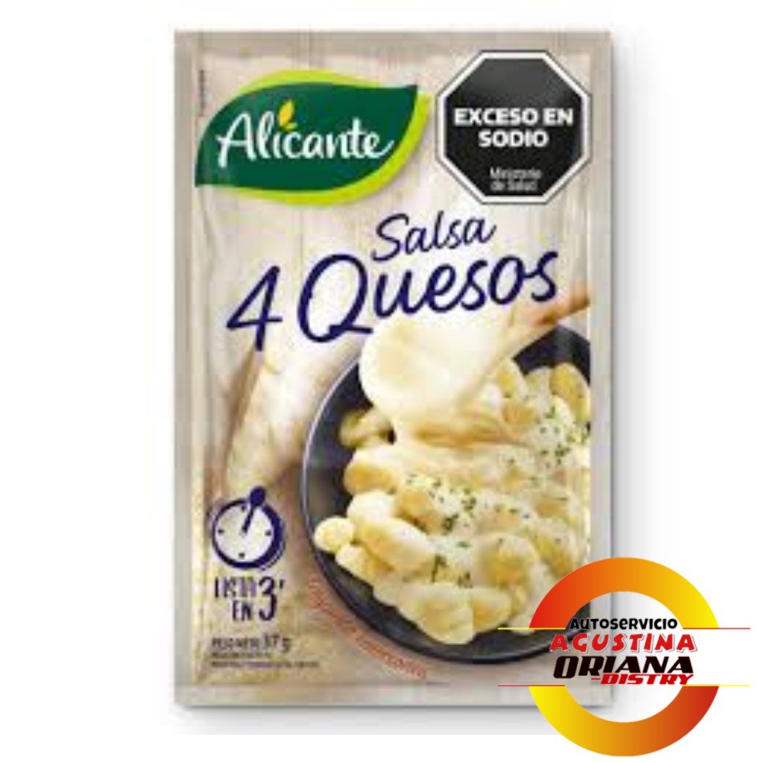 CONDIMENTO ALICANTE 4 QUESO