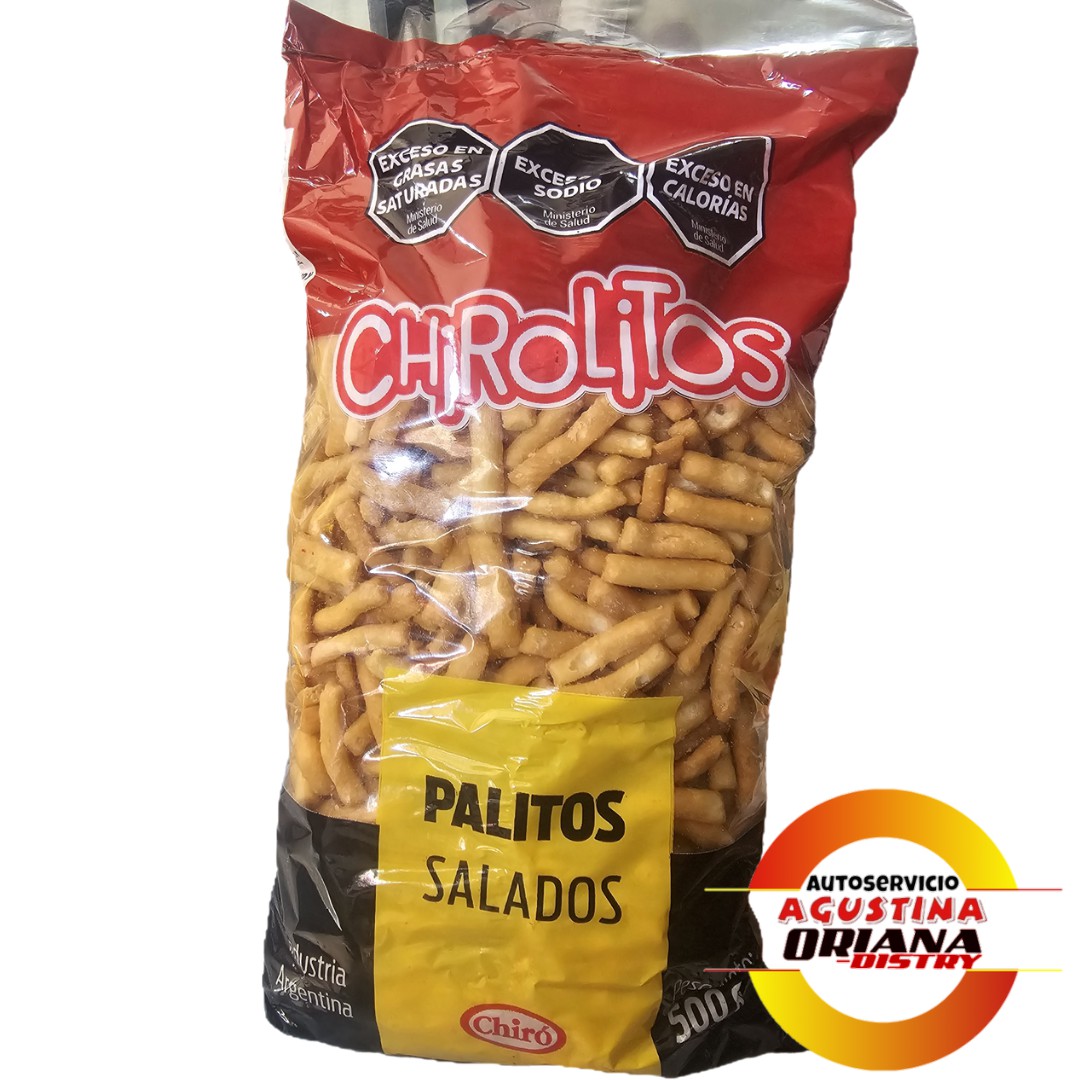 PALITO SALADO CHIROLITOS  500G