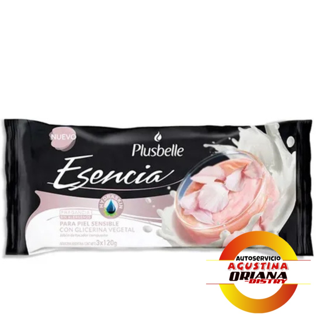 JABON PLUSBELLE X3 ESENCIA