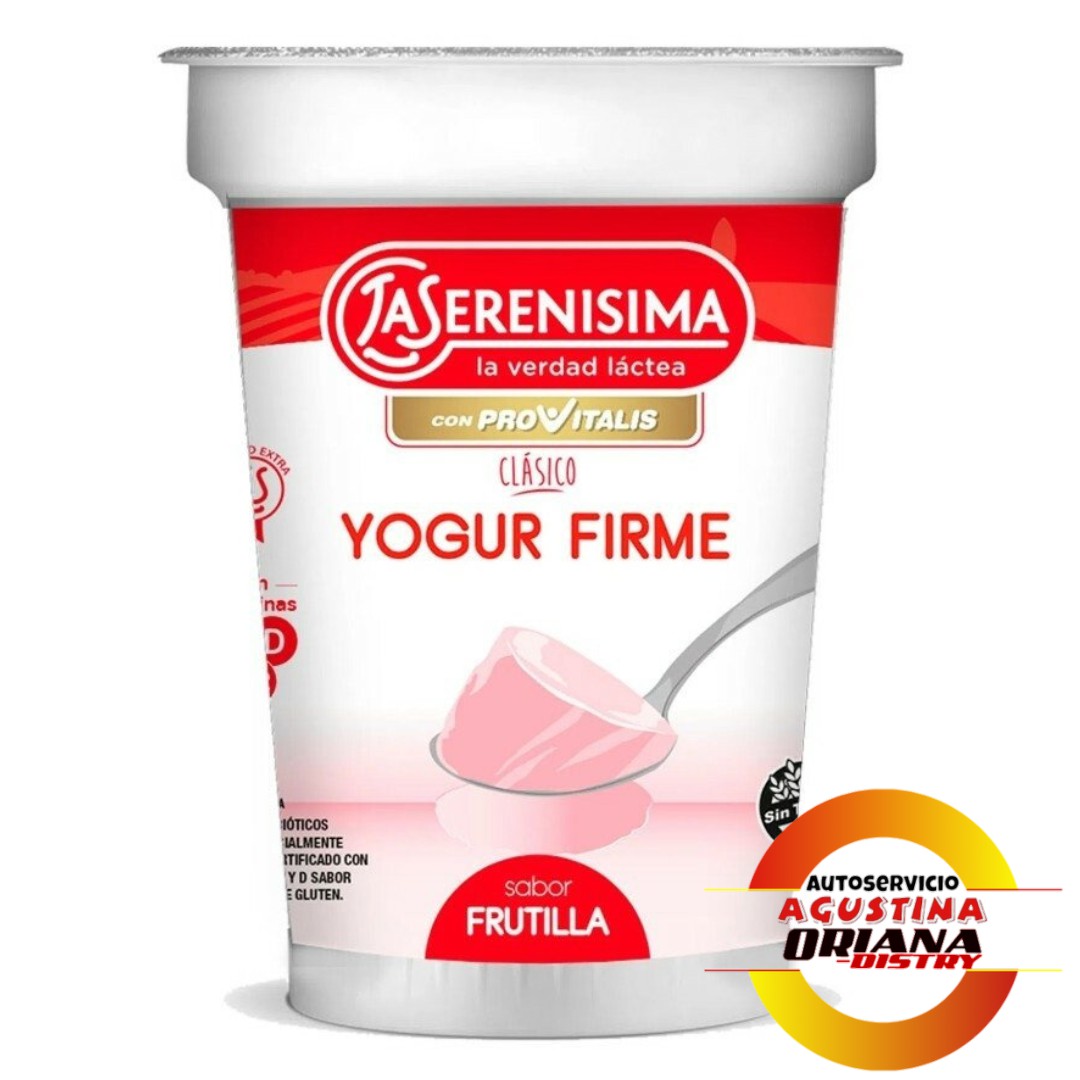 YOGUR FIRME 190G SERENISIMA FRUTILLA