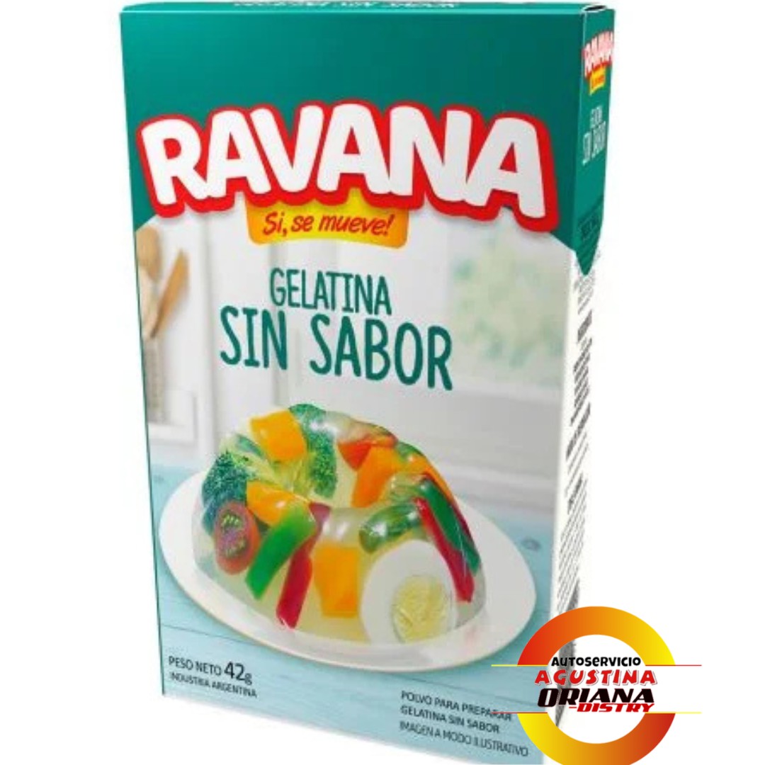 RAVANA GELATINA SIN SABOR
